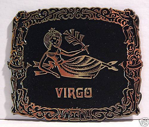 Virgo Horoscope Astrology 1970 Zodiac Sign Old Stock  