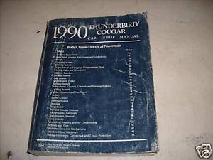 1990 Ford thunderbird repair manual #2