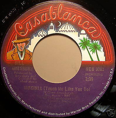 BILL AMESBURY VIRGINIA(TOUCH ME LIKE YOU DO) MINT 745  