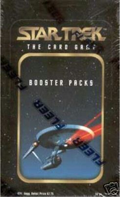 FLEER STAR TREK ORIGINAL SERIES CCG BOOSTER CARD BOX  