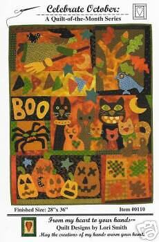 Lori Smith Quilt Design Pattern   Celebrate October  