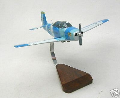 34 A 34A Mentor Airplane Wood Model   