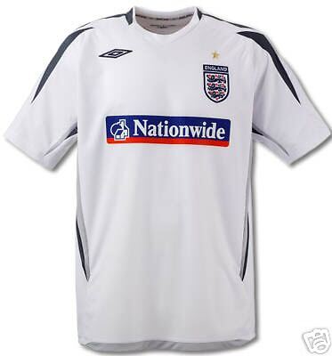 UMBRO ENGLAND TRAINING JERSEY FOOTBALL BECKHAM XL.  