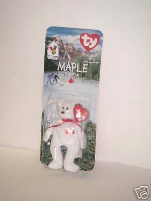 TY Maple Collectible Bear   Canada  