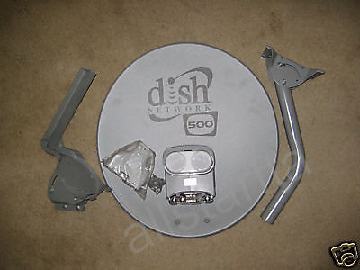 NEW Dish Network 500 w/ DishPro Plus Twin/Dual LNB LNBF  