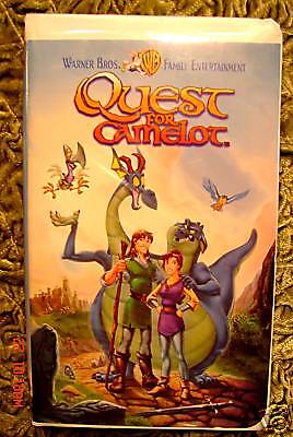 Quest for Camelot VHS Video Only $2 75 to SHIP 1 Movie $4 25 Ships