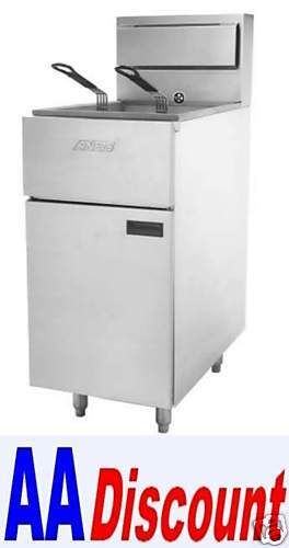 NEW DEEP FAT 100 lb FRYER by ANETS GAS FLOOR SLG100  