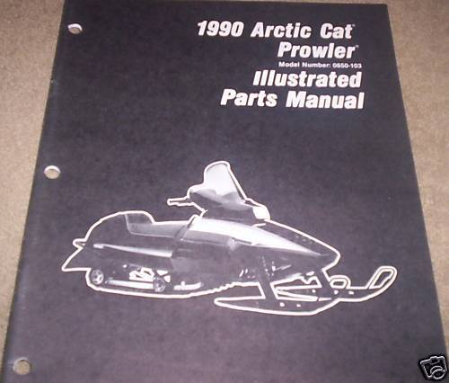 1990 Arctic Cat Prowler Illustrated Parts Manual