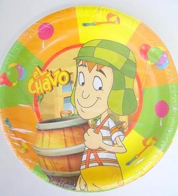 El Chavo Party Supplies12 PLATES LUNCH birthday DEL 8  