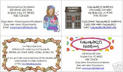 Business Cards Cute and Fun Personalized  