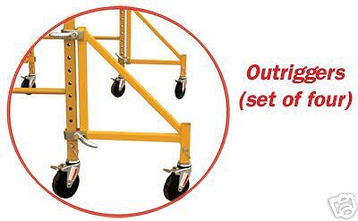 New Outriggers out riggers set of 4 (four) Scaffolding  