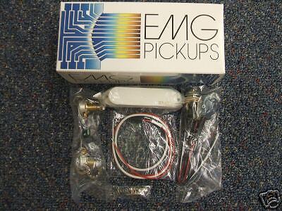 EMG SA ACTIVE SINGLE COIL PICK UP WHITE FREE S&H  