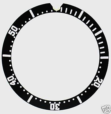 BEZEL INSERT FOR TAG HEUER AQUARACER JAMES BOND PARTS  