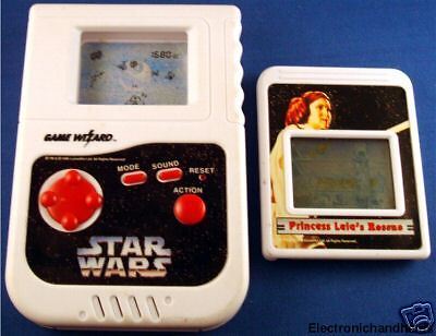 MGA ELECTRONIC HANDHELD GAME WIZARD STAR WARS SYSTEM +  