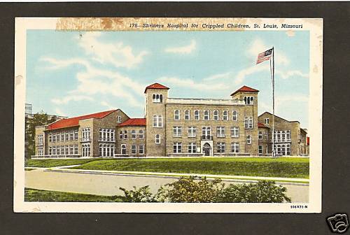 SHRINERS HOSPITAL FOR CRIPPLED CHILDREN, ST. LOUIS, MO  