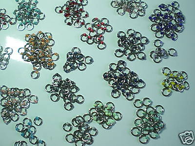 50 WHOLESALE Captive Bead Rings Body Jewelry Lot Pairs