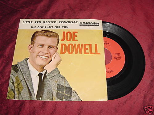 Joe Dowell Little Red Rented Rowboat 45 Smash s 1759