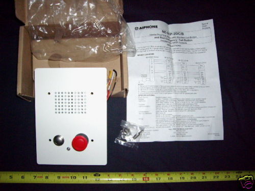 Aiphone NE NVP 2DC/B Intercom Door Panic Station  