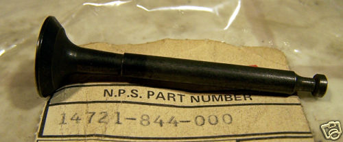 NOS HONDA F28 E900 TILLER GENERATOR EXHAUST VALVE  