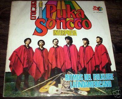 PUKA SONCCO mega rare ANDINO ANDEAN FOLK charango NM LP  