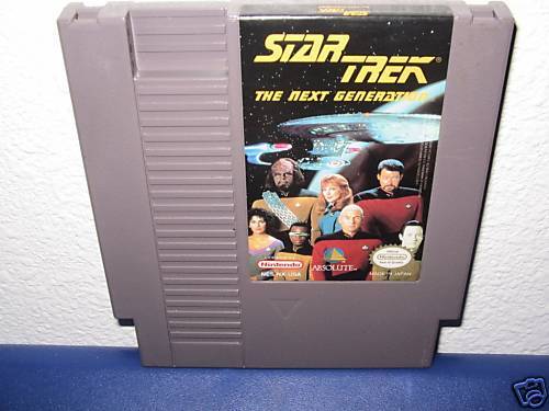 STAR TREK THE NEXT GENERATION   RARE Nintendo Nes game 018706206930 