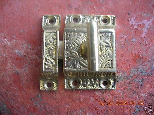 EastLake~Brass~Cupboard CABINET LOCK/LATCH~  