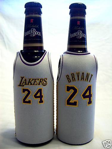  Bryant Neoprene Bottle Jersey Koozie NBA Licensed 086867832381  